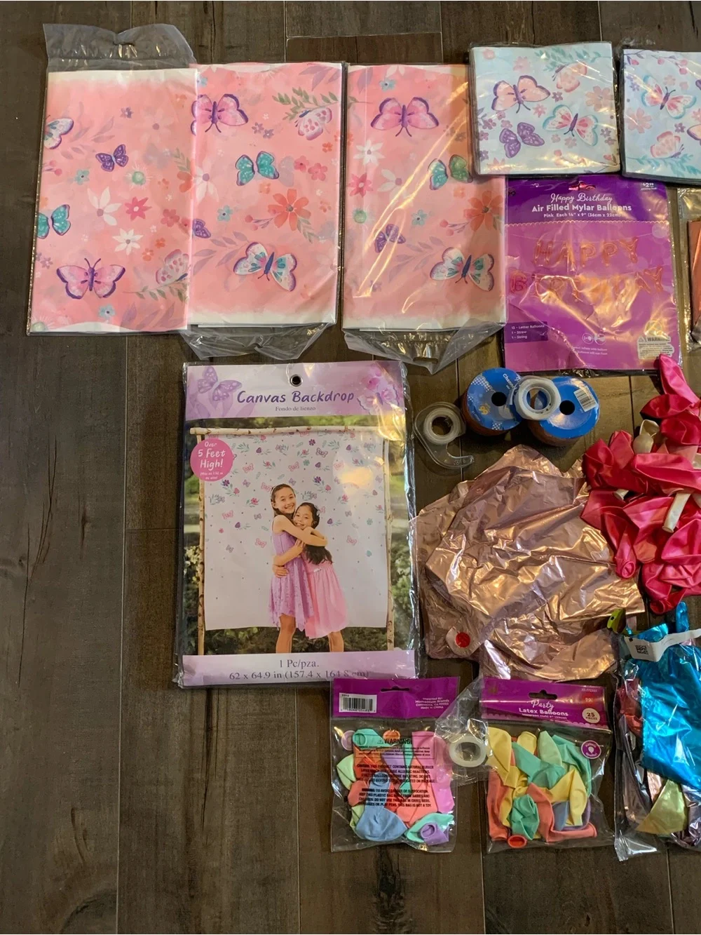 Party City Pastel Balloon & Lantern Party Kit - Pink, Blue, Mint